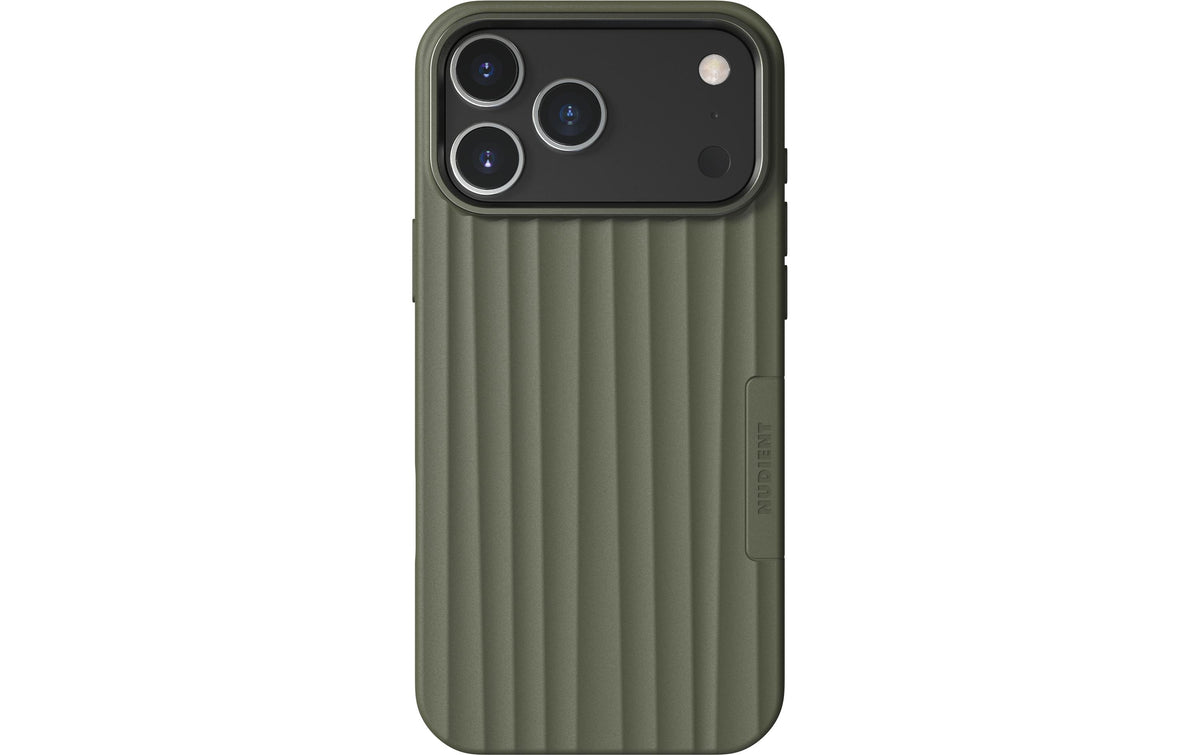 NUDIENT Bold Case, Olive Green - MagSafe iPhone 18 Pro Max / 17 Pro Max
