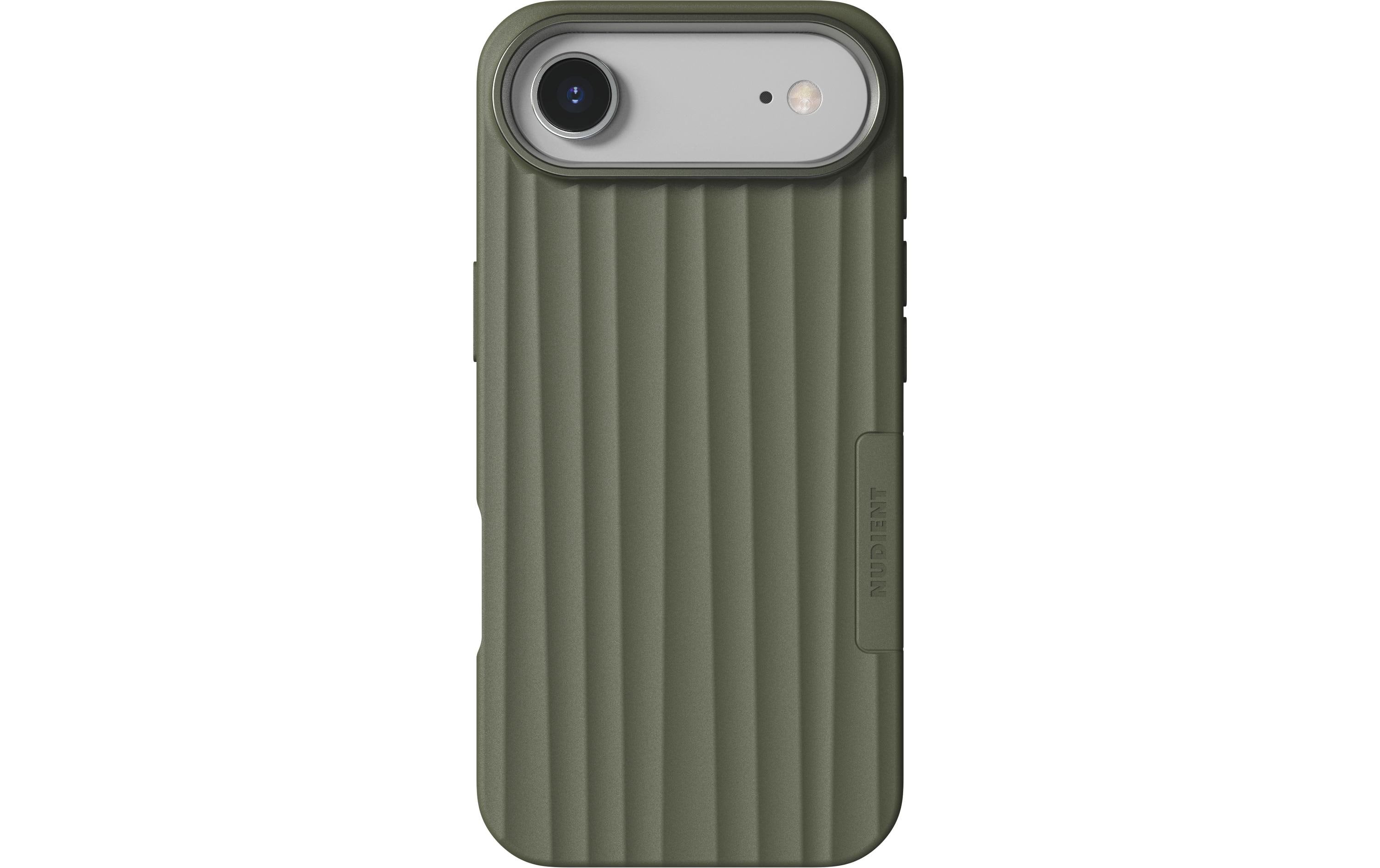 Nudient Bold MagSafe Olive Green iPhone Air