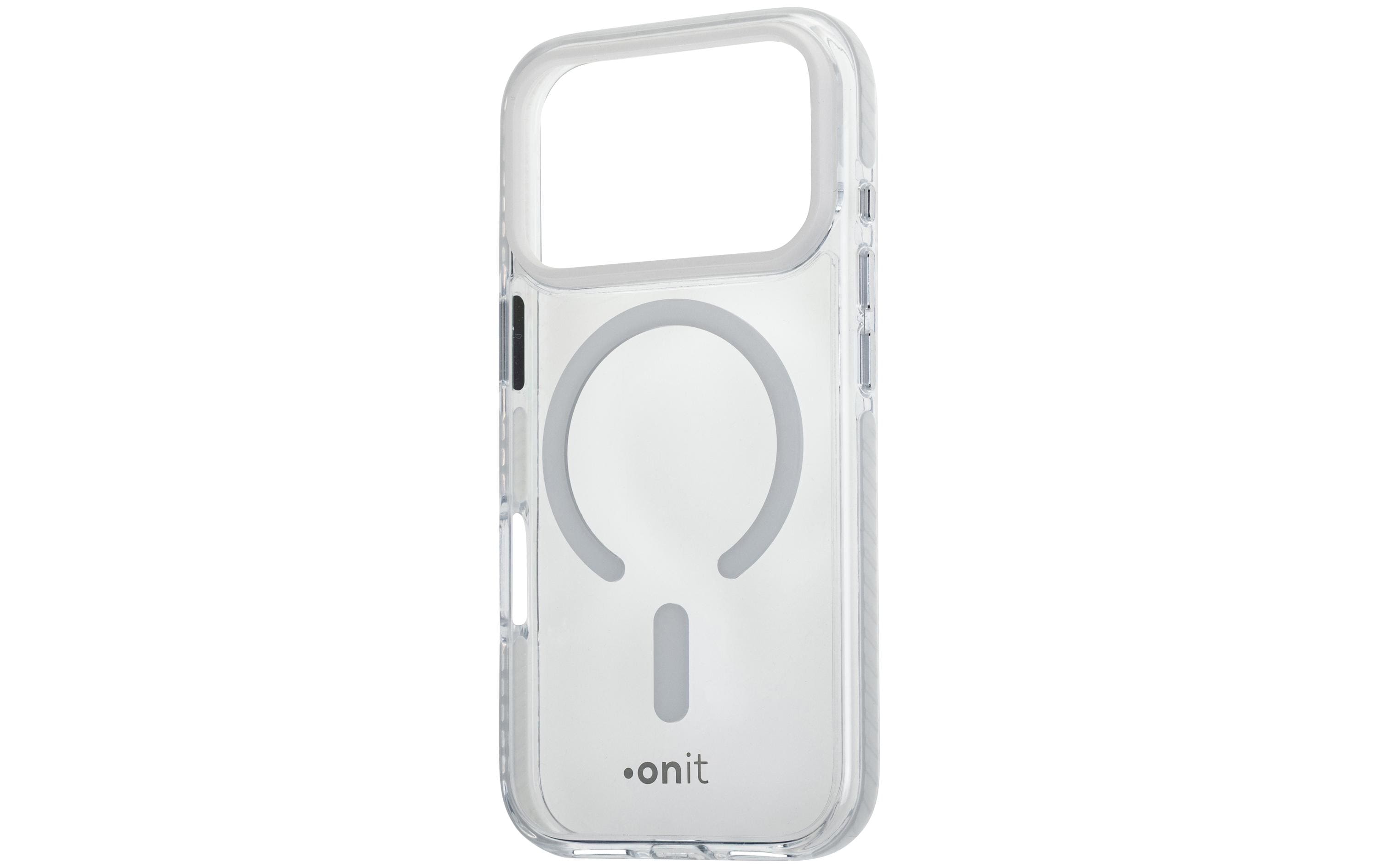 onit Back Cover Mill.Std. iPhone 17 pro transp.weiss / Magsafe / Mill.Std.3m / GRS