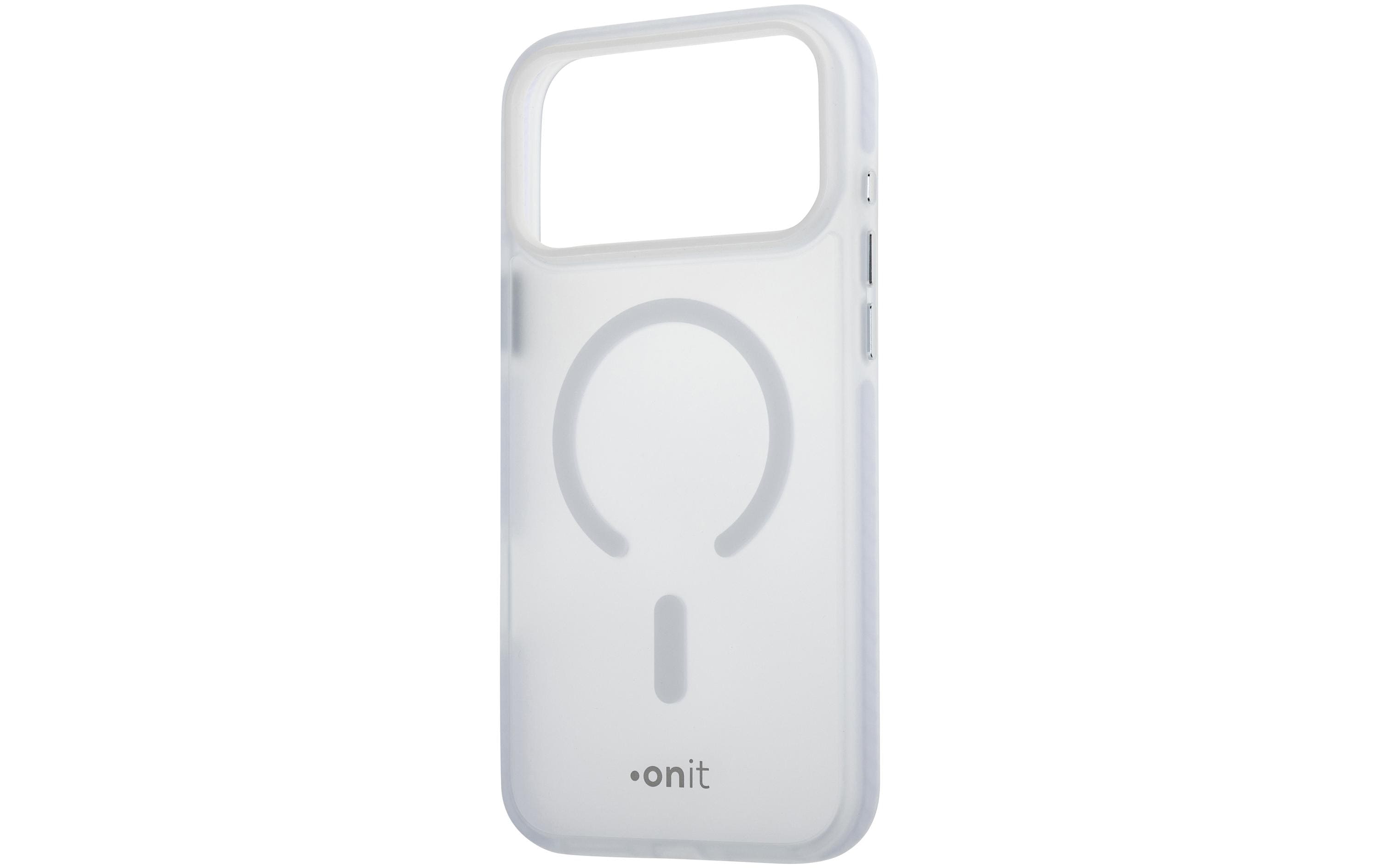 onit Back Cover Mill.Std. iPhone 17 pro Max matt weiss / Magsafe / Mill.Std.3m / GRS