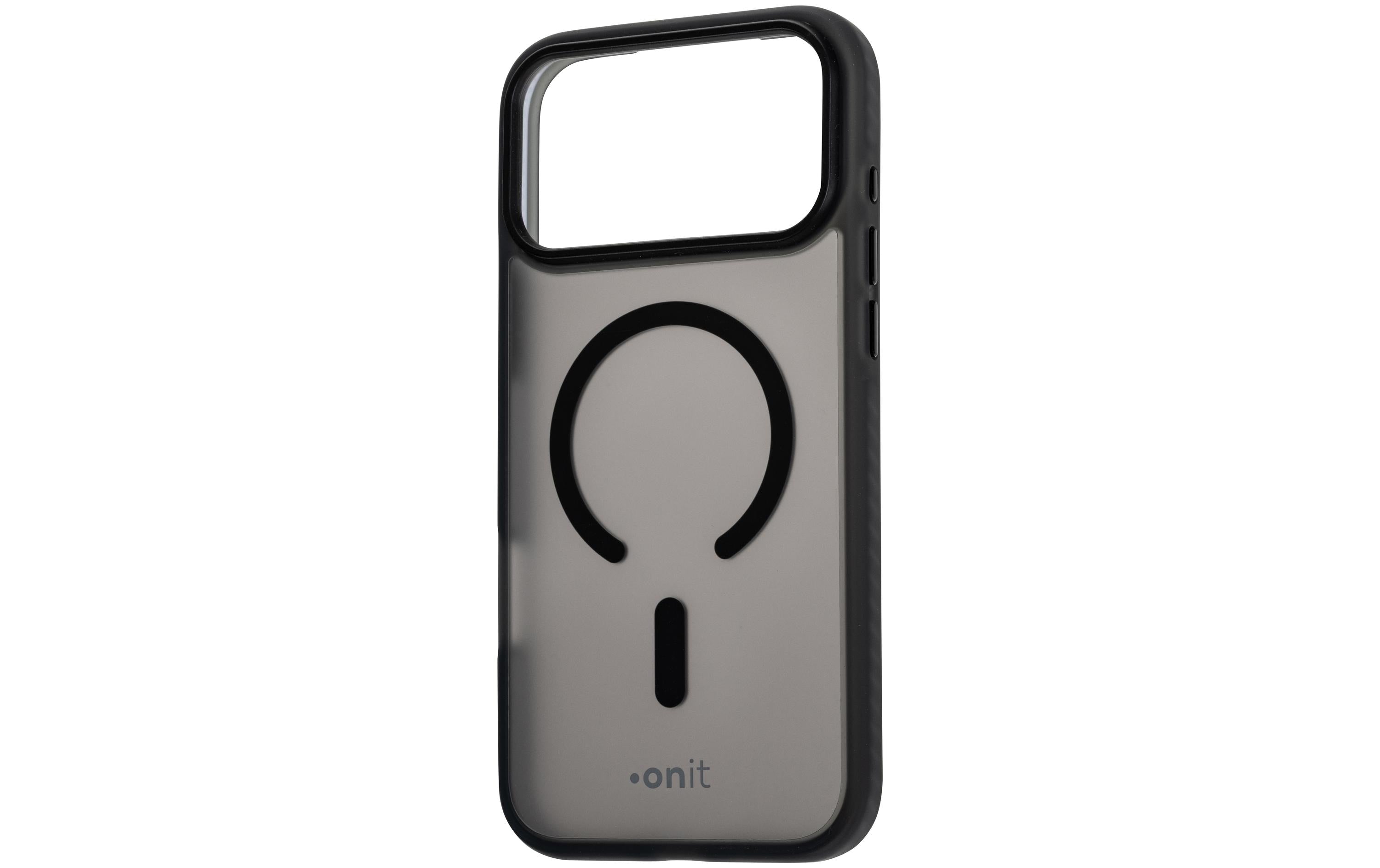 onit Back Cover Mill.Std. iPhone 17 pro Max matt schw / Magsafe / Mill.Std.3m / GRS