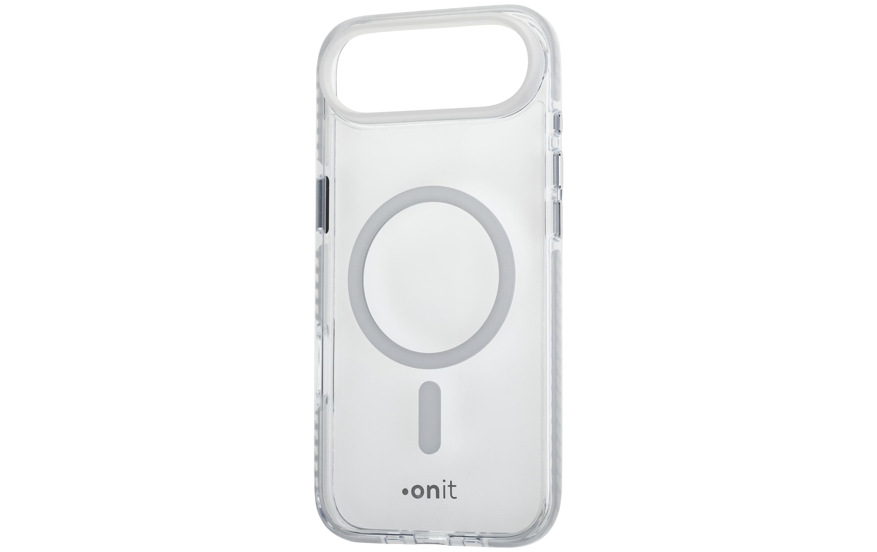 onit Back Cover Mill.Std. iPhone 17 Air transp. weiss / Magsafe / Mill.Std.3m / GRS