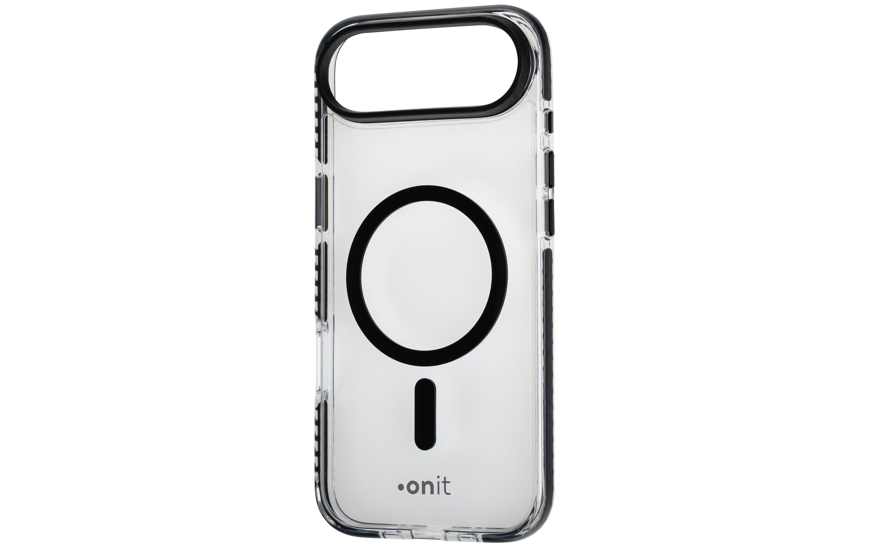 onit Back Cover Mill.Std. iPhone 17 Air transp. schw / Magsafe / Mill.Std.3m / GRS