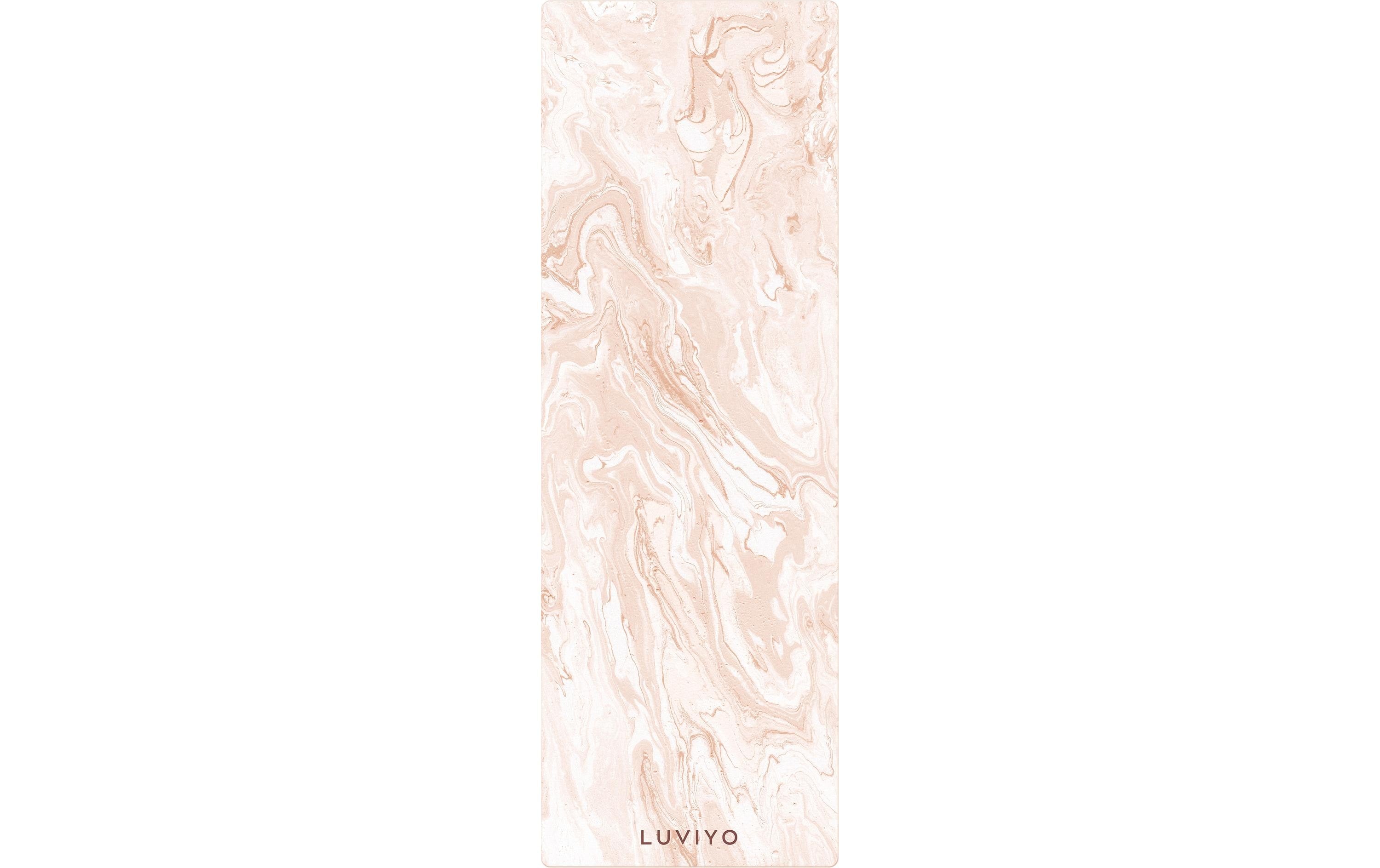LUVIYO All-In-One Yogamatte Macchiato Macchiato, 178x61cm, 3 mm