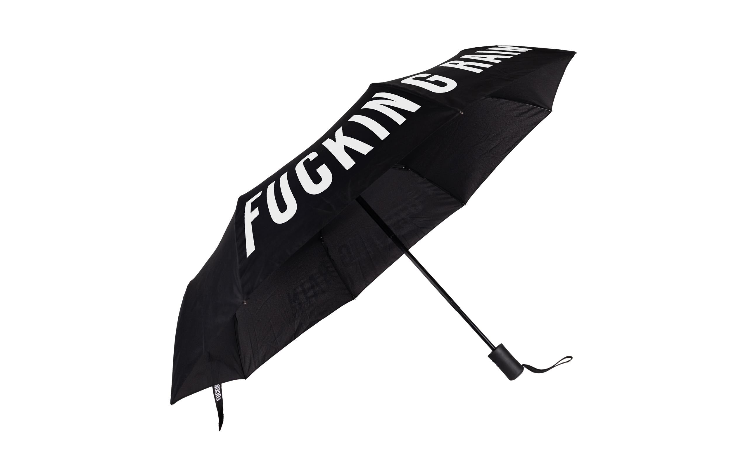 Trendform Schirm Fucking Rain schwarz