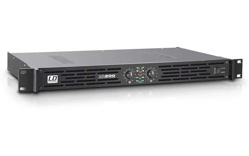 LD Systems XS 200 PA Endstufe Class D 2 x 100 W 4 Ohm