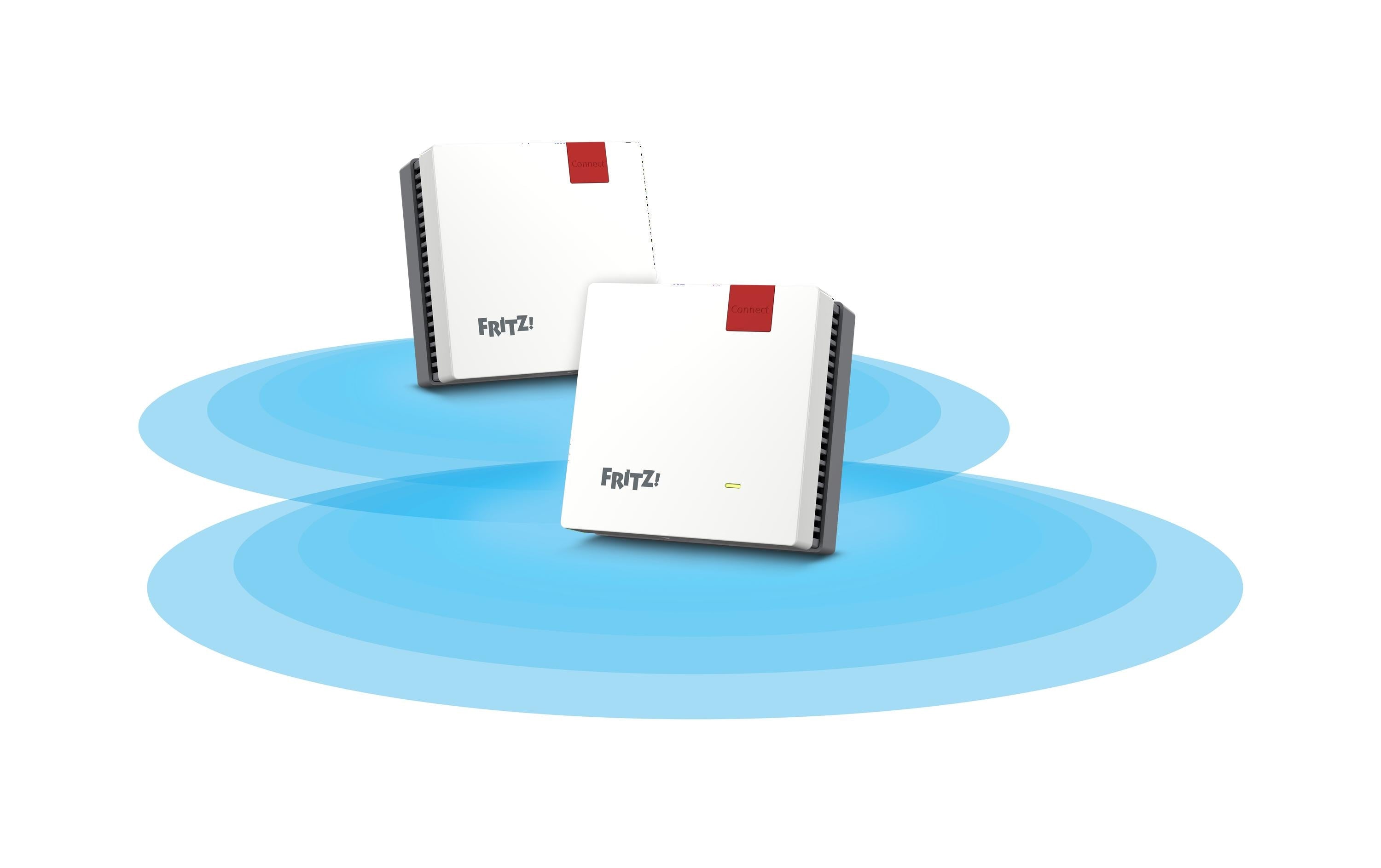 AVM FRITZ!Repeater 1200 AX International Mesh Wi-Fi Extender 1600