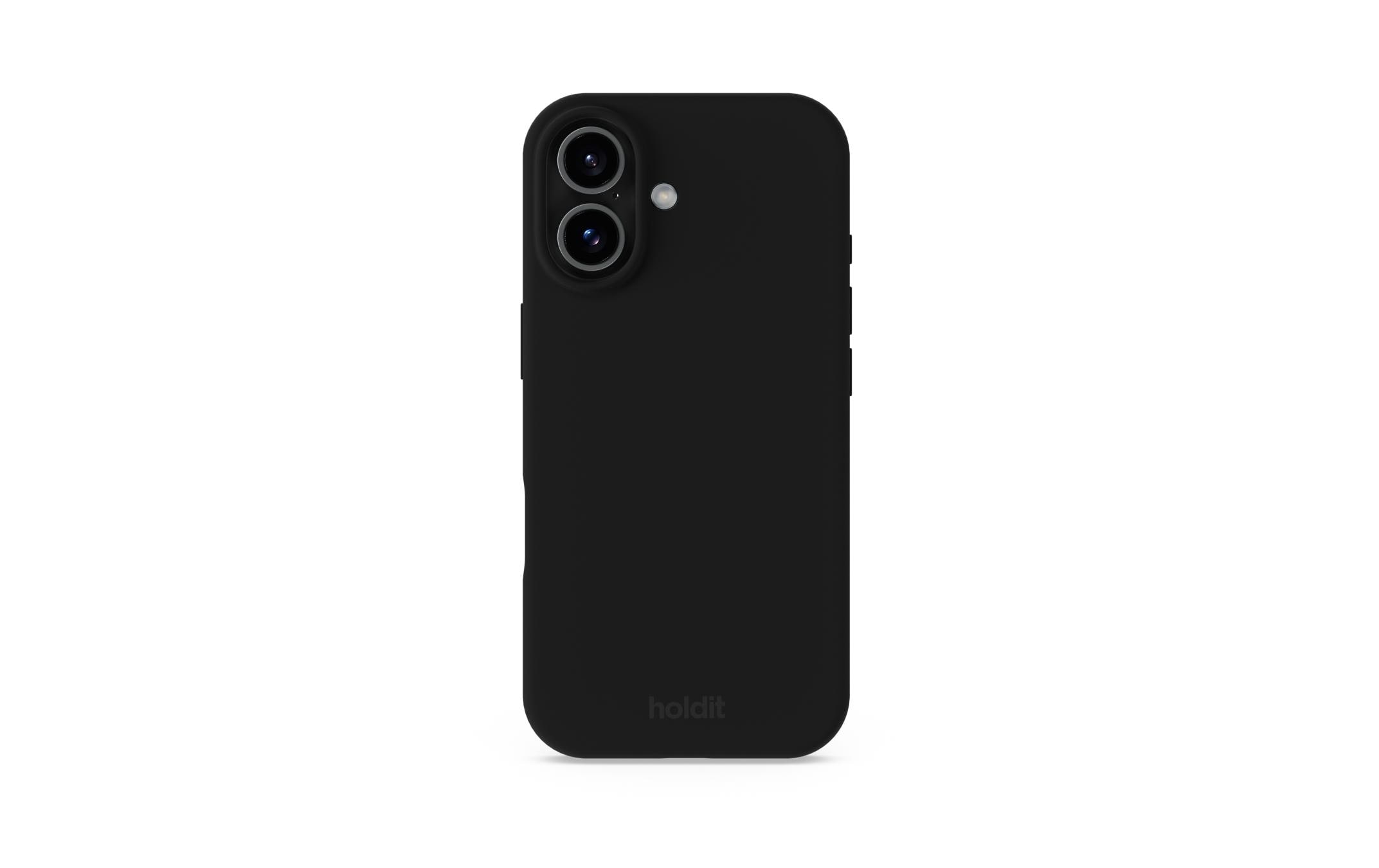 Holdit Silicone Case Black iPhone 17
