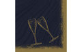 Duni Servietten Bio DSF Sparkly Cheers B. 40x40cm, 60 Stück
