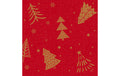 Duni Servietten 4-lagig Shimmer Trees 40x40cm, 50 Stück