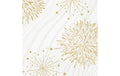 Duni Servietten 3-lagig Sparkly White 33x33cm, 50 Stück