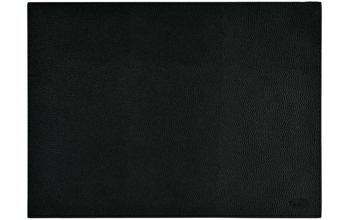 Duni Tischset Kunstleder schwarz 6 Stk. 33x45cm