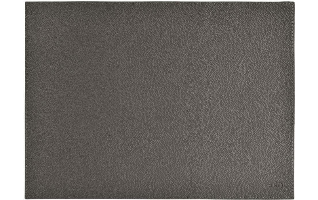 Duni Tischset Kunstleder grau 6 Stk. 33x45cm
