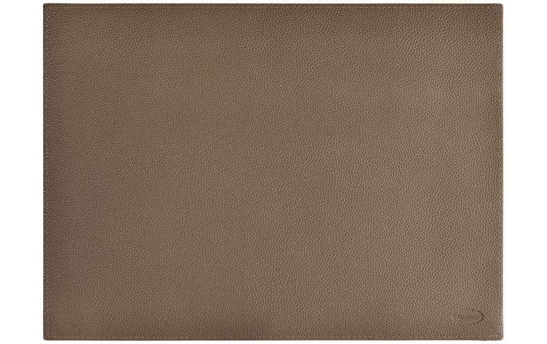 Duni Tischset Kunstleder taupe 6 Stk. 33x45cm