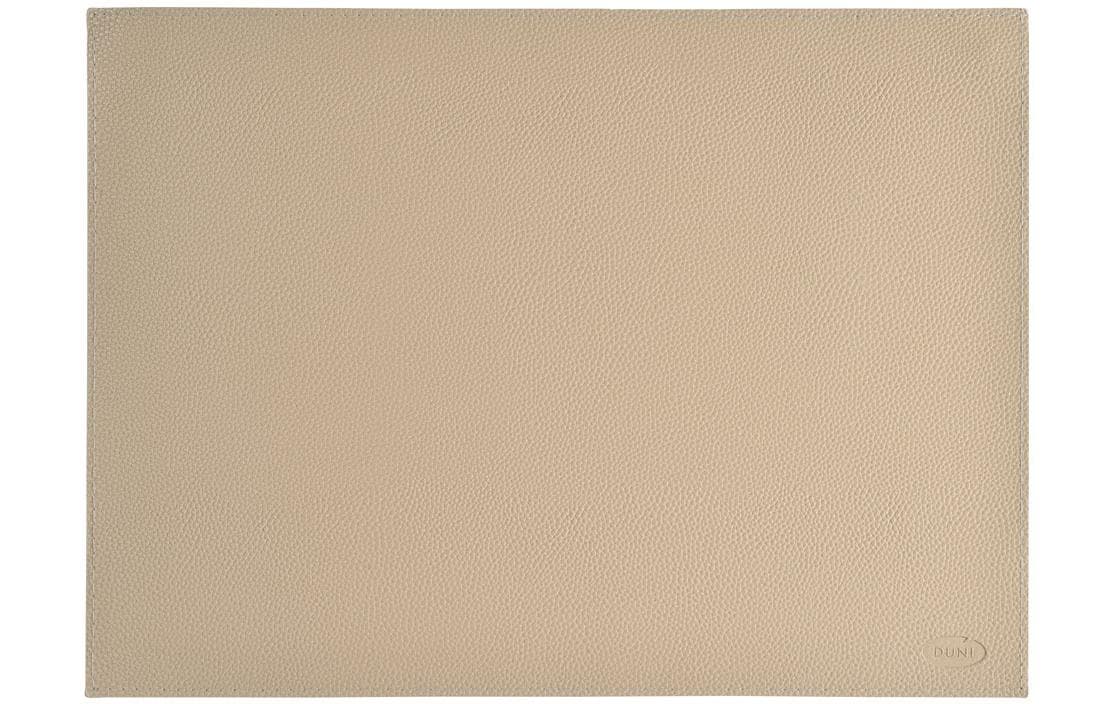 Duni Tischset Kunstleder sand 6 Stk. 33x45cm