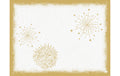 Duni Tischset Bio Dunicel Sparkly White 30x40cm, 100 Stück