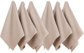 Hermia Geschirrtuch Eloise beige 6 Stück, 90% Baumwolle/ 10% Polyester