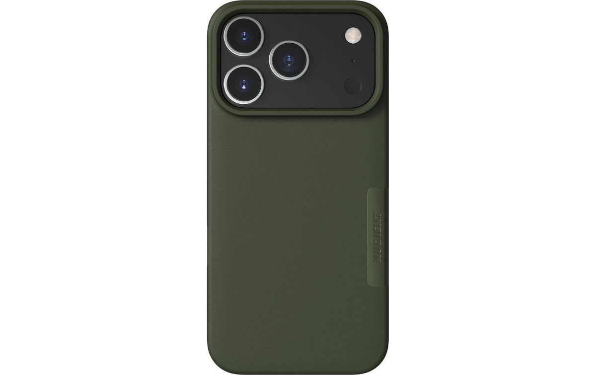 NUDIENT Thin Case, Pine Green - MagSafe iPhone 18 Pro / 17 Pro