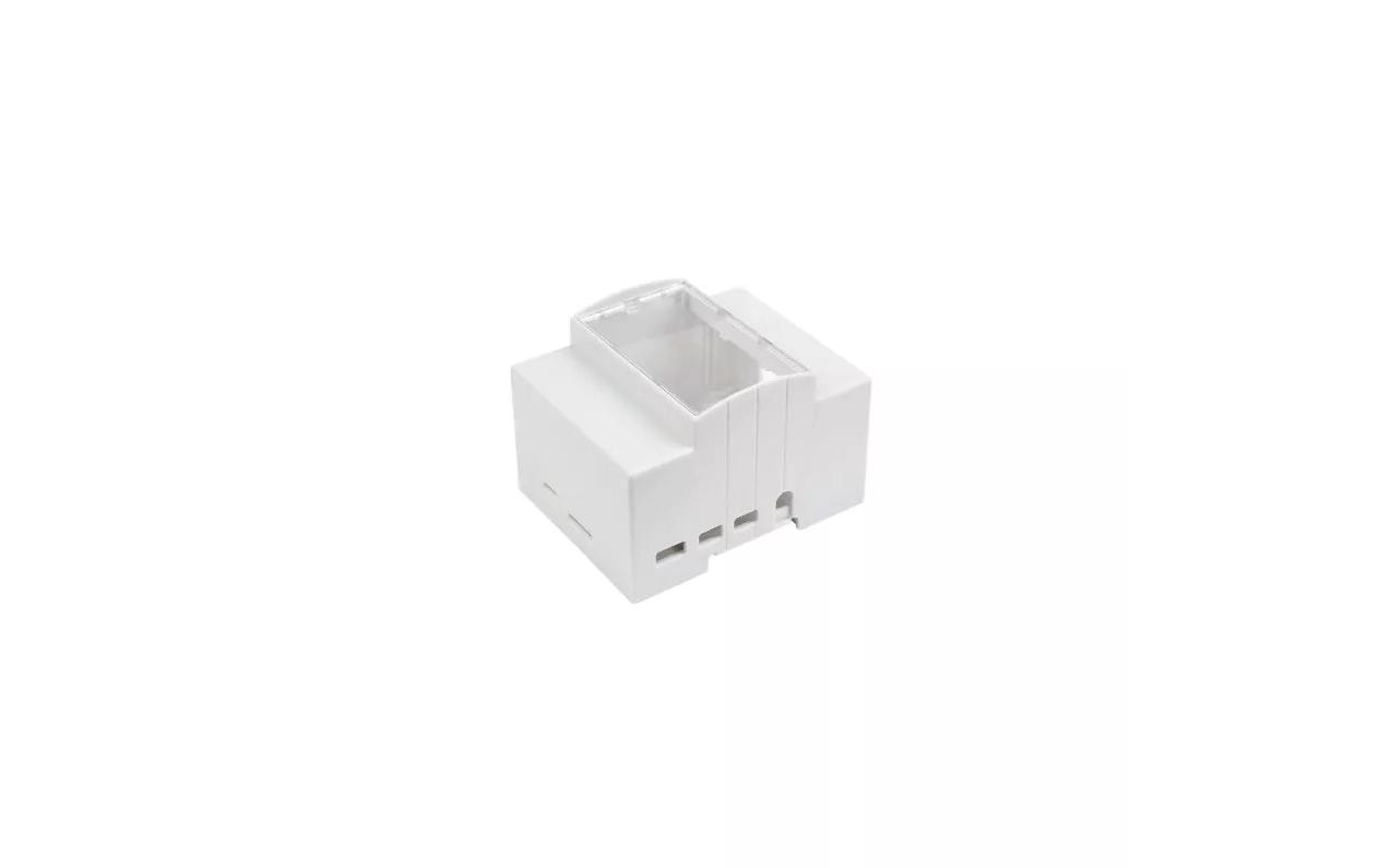 Raspberry Pi 5 DIN-Rail Gehäuse LT-RPI5C08 zu Raspberry Pi 5, Farbe: weiss, Hutschiene