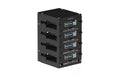 Raspberry Pi Tower Gehäuse U6183, schwarz für bis zu 4x Raspberri Pi alle Modelle