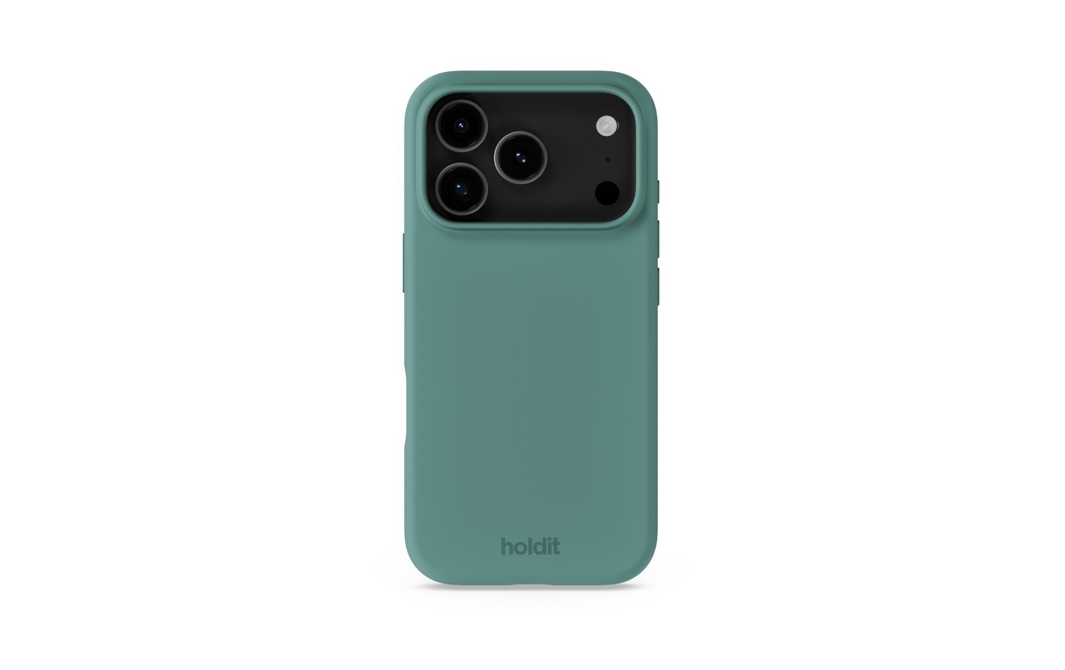 Holdit Silicone Case Green iPhone 17 Pro Max
