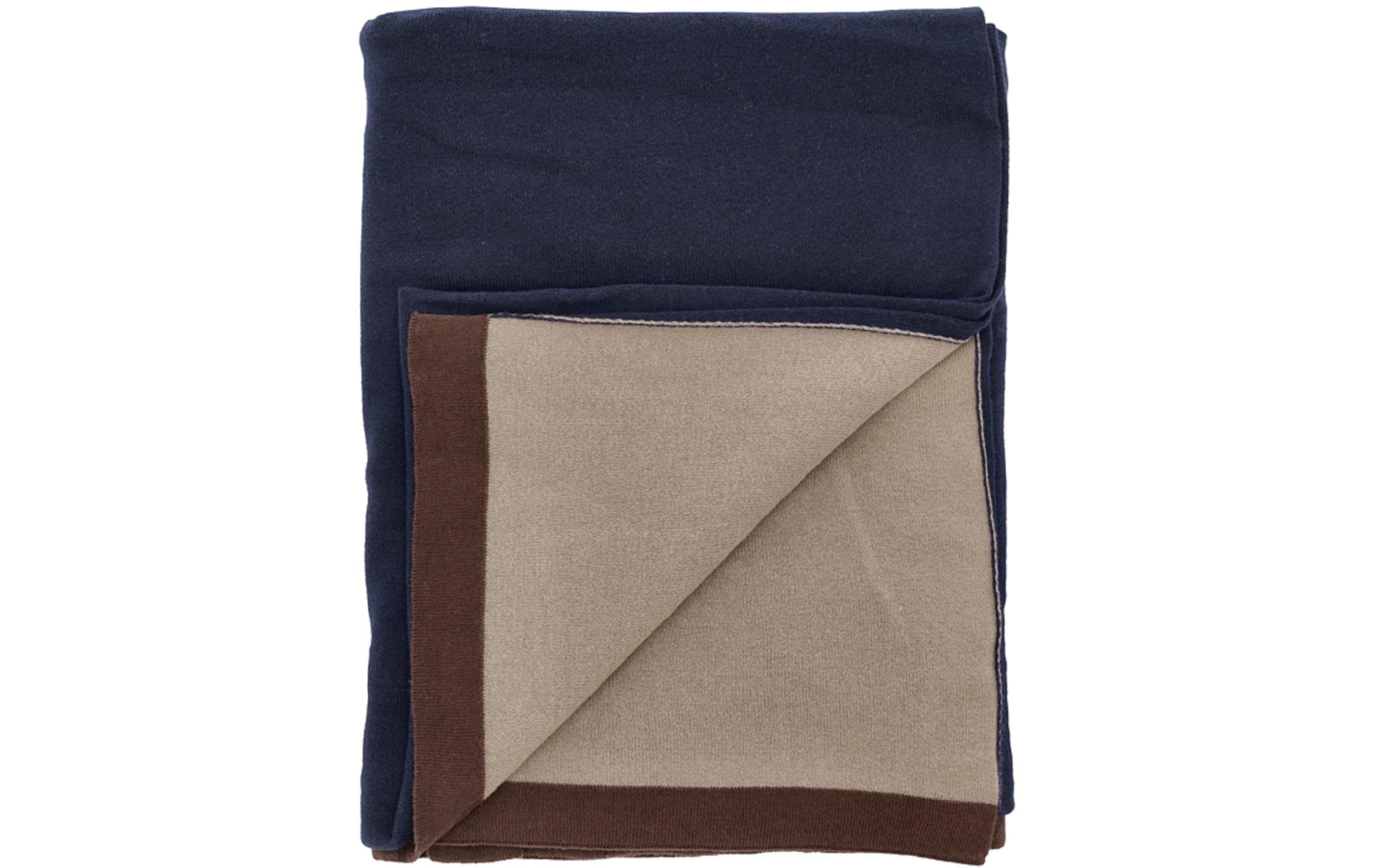 Södahl Decke 130 x 170 cm Impression, Navy blue
