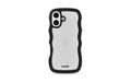 Holdit Wavy Case Black/Transparent iPhone 17