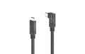 MicroX4 USB4 Kabel Typ C-C, 3.0m, 90°, L/R 20Gbps, 100W, USB4 Gen2, Passive