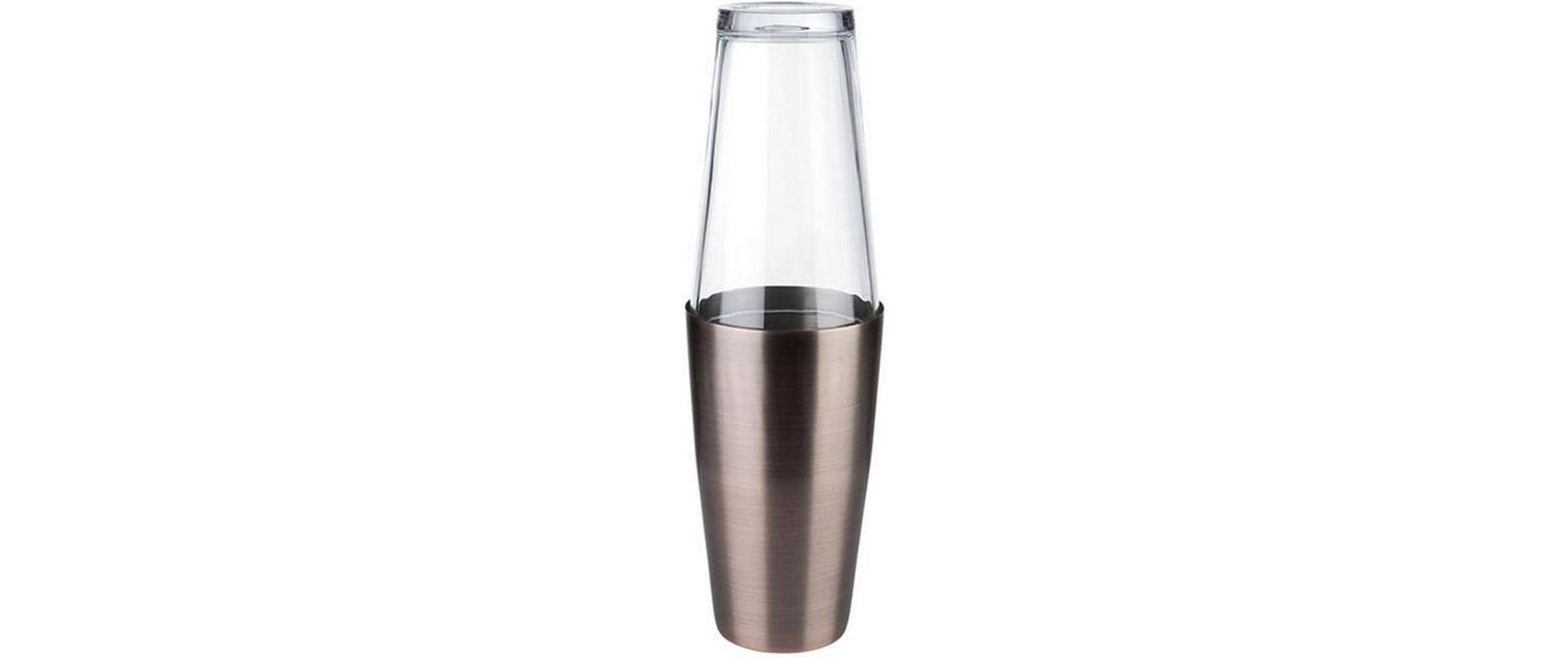 APS Cocktail Shaker Boston Vintage Look Copper
