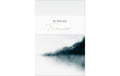 ABC Trauerkarte, Nebel über dem See Format B6, 115 x 173 mm, mit Couvert