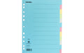NOVOOO Kartonregister bunt  A4 40581 12-teilig