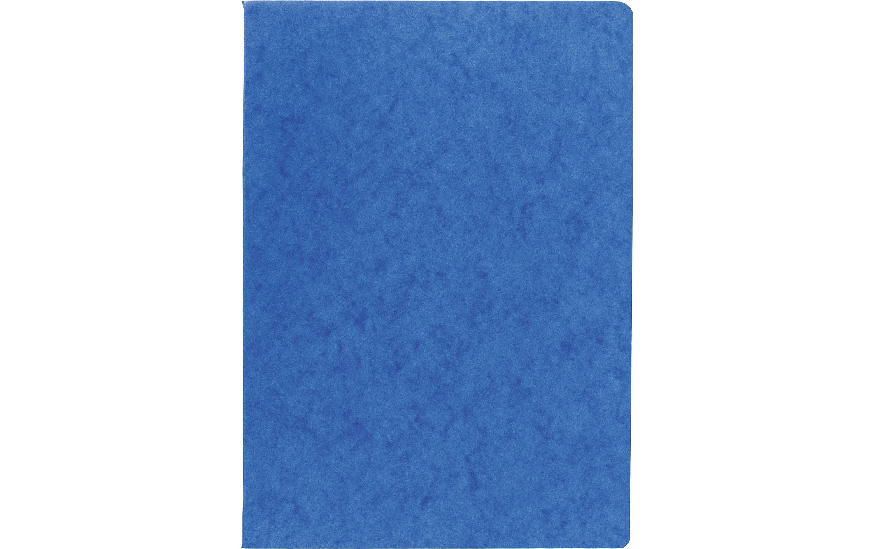 NOVOOO Pressspanheft blau A4 729791 liniert, 9mm, 80g  48 Blatt