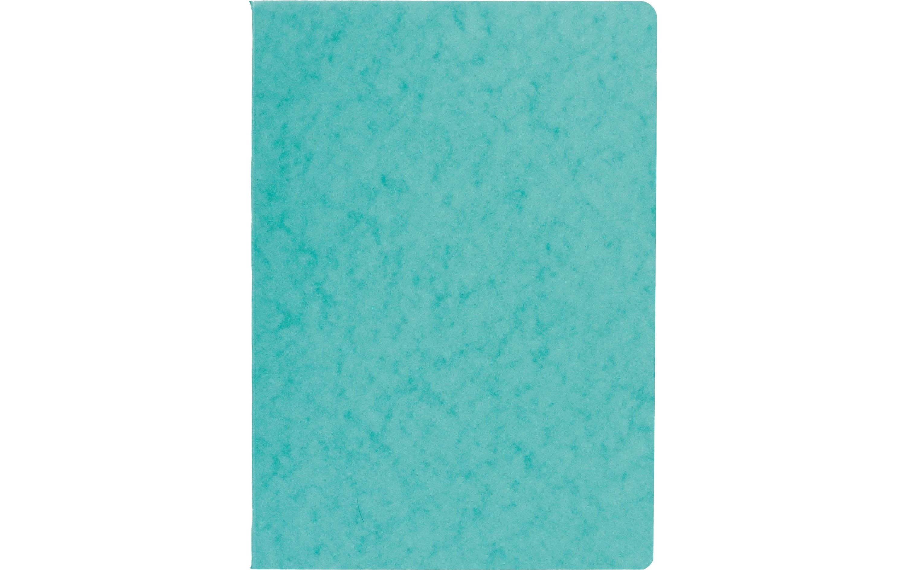 NOVOOO Pressspanheft grün  A4 729792 4mm kariert, 80g,Rand 48 Blatt