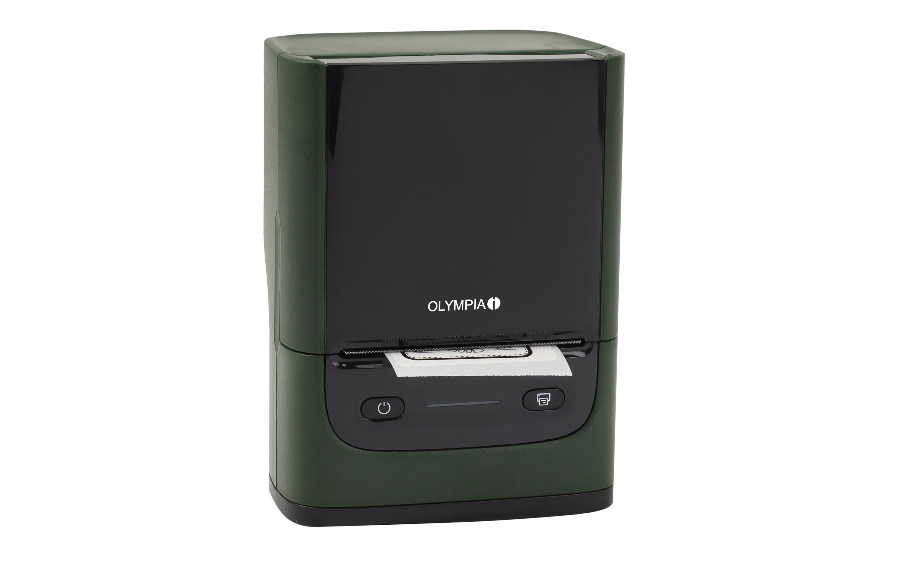 Olympia LabelPrinter PM220 grün bluetooth, 48mm/s Druckgeschwindigkeit
