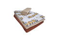 Stoff-Set Jersey Tiere Zug 3x0.5m Stoff, 0.5m Bund