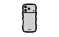 Holdit Wavy Case Black/Transparent iPhone 17 Pro Max