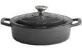 APS Bräter 5 STARS Ø 25 cm, H: 7 cm, 2,5 Liter, Anthrazit