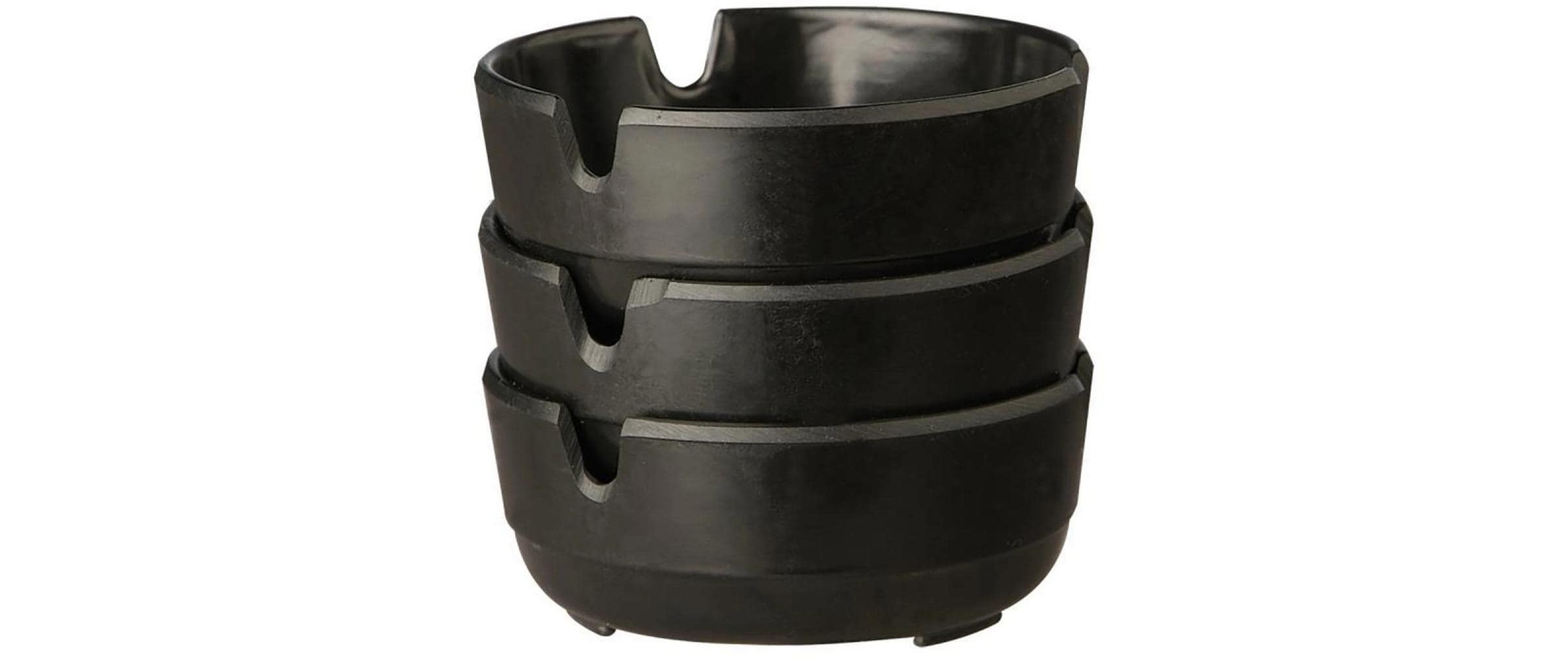 APS Aschenbecher Kolme Ø 8 cm, H: 3 cm, 3er Set