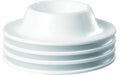 APS Eierbecher Eggy 4er Set Ø 8,5 cm, H: 2 cm, Weiss