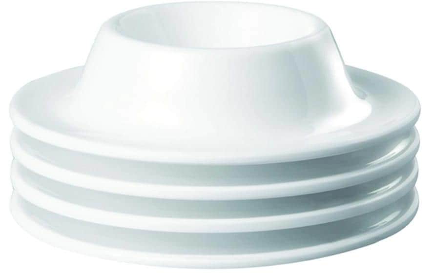 APS Eierbecher Eggy 4er Set Ø 8,5 cm, H: 2 cm, Weiss