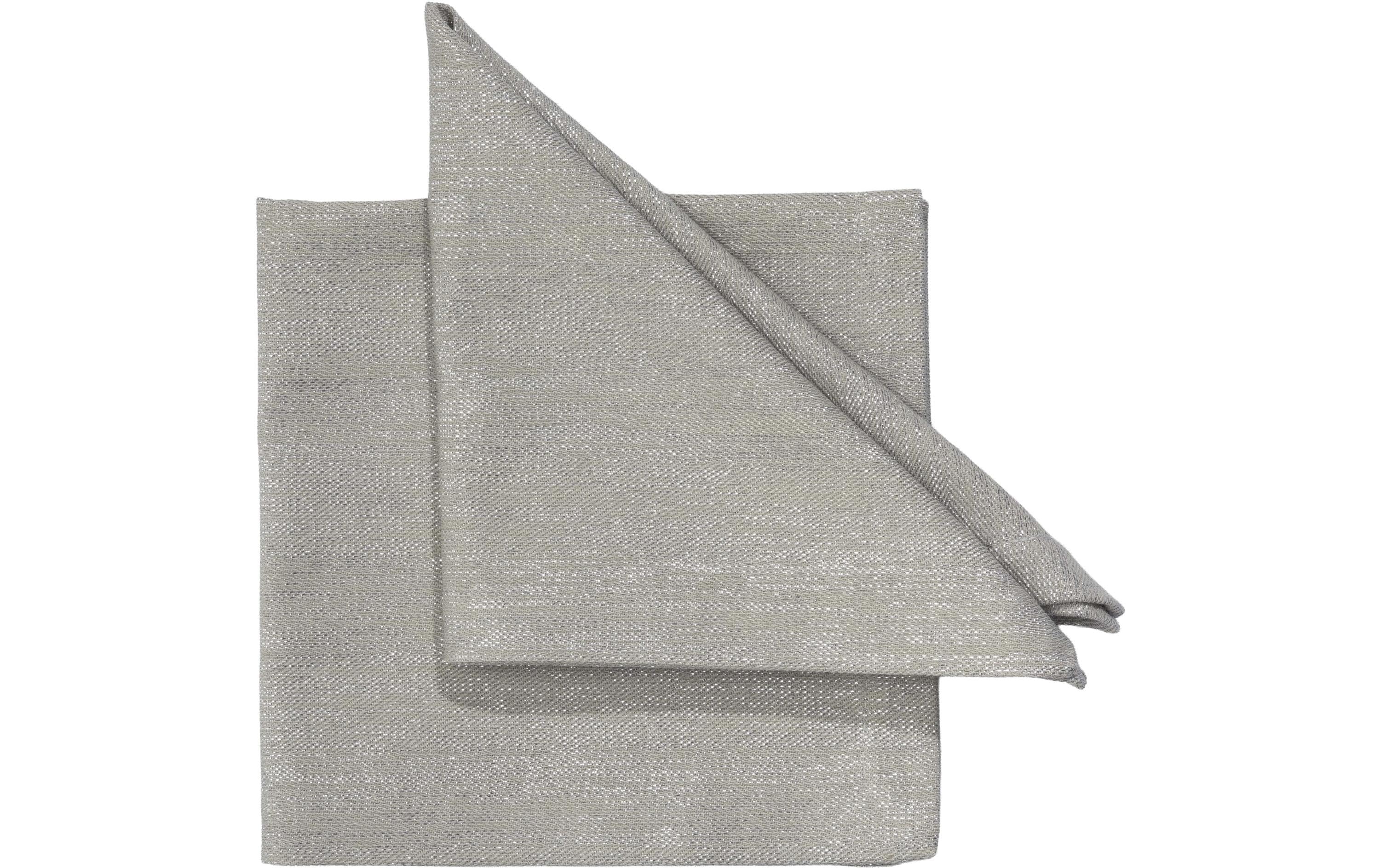 Pichler Serviette ERIC beton 40x40cm, 6 Stk