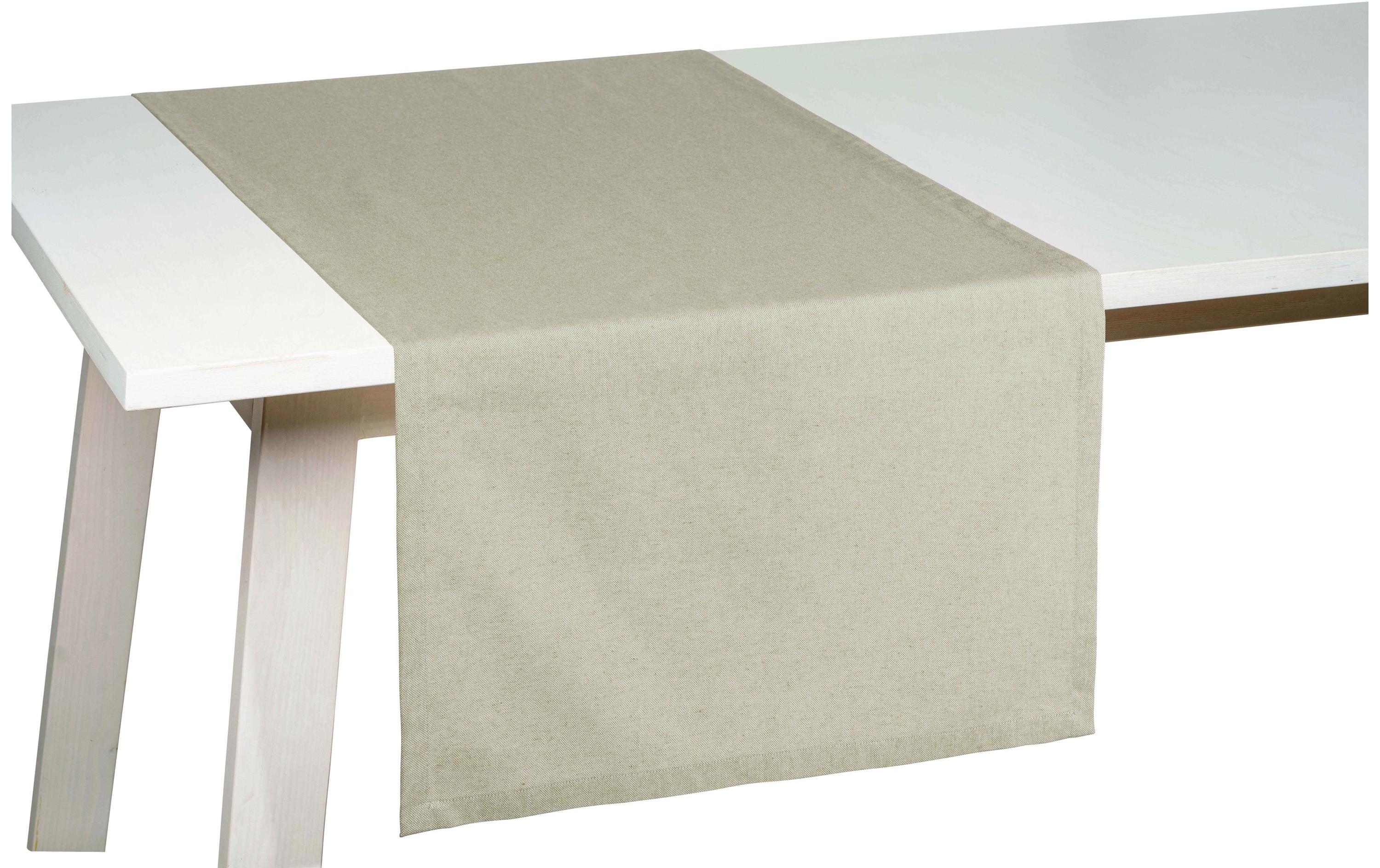 Pichler Tischläufer FARO oliv 50x150cm