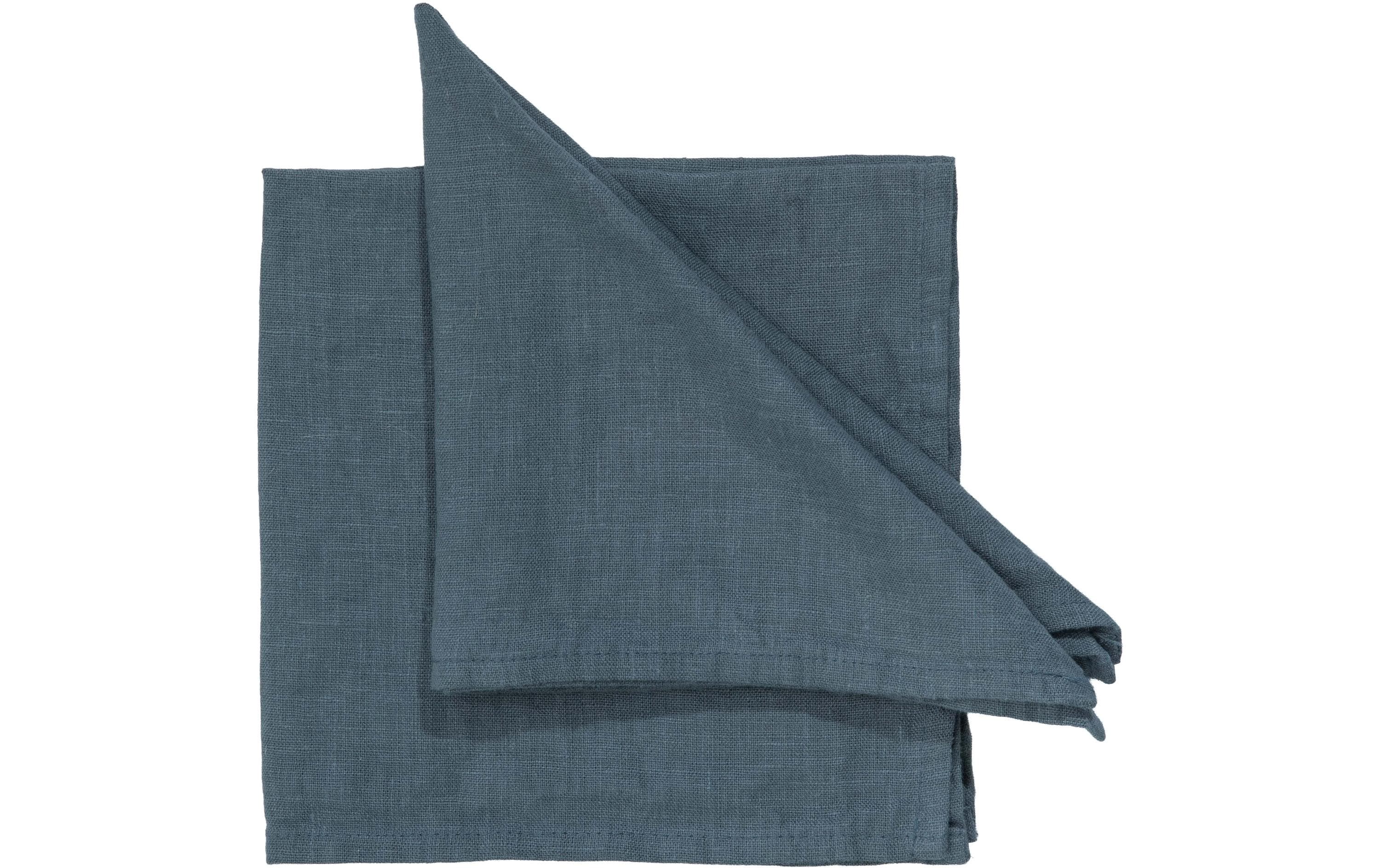 Pichler Serviette LARS jeans 40x40cm, 6 Stk