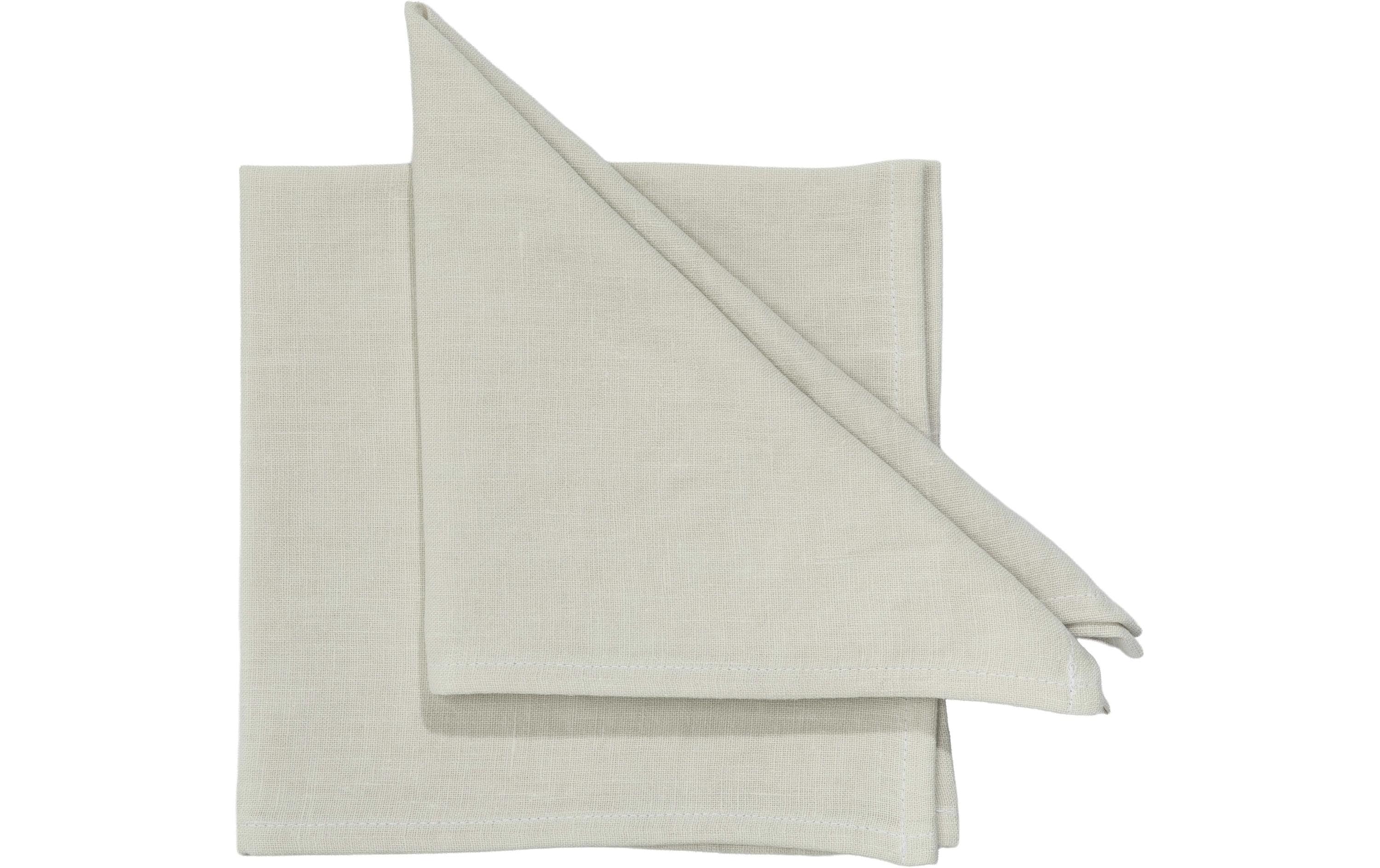 Pichler Serviette Lars silber 40x40cm, 6 Stk