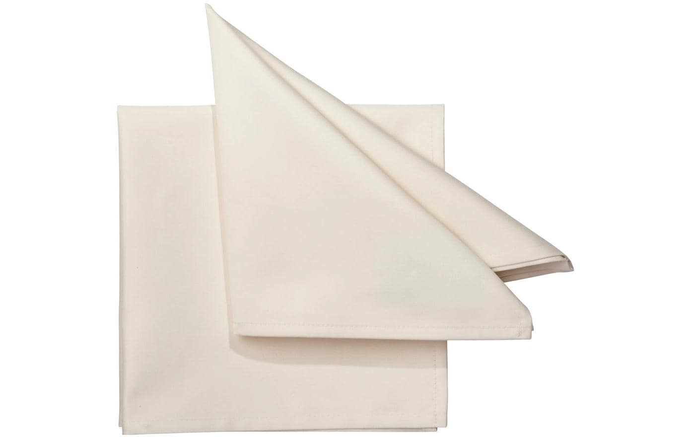 Pichler Serviette SOLID champagner 45x45cm, 6 Stk