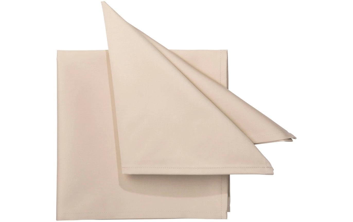 Pichler Serviette SOLID mandel 45x45cm, 6 Stk