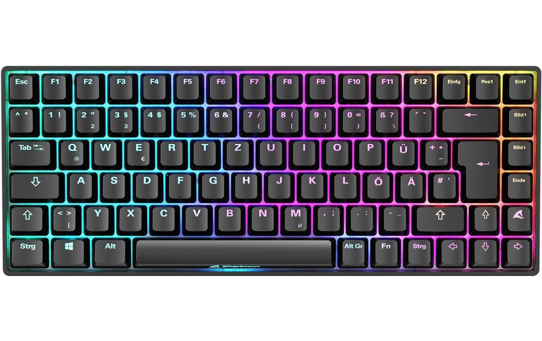 Sharkoon SGK50 S3 bk Gateron Yellow DE kabelgebunden, DE, Hotswap