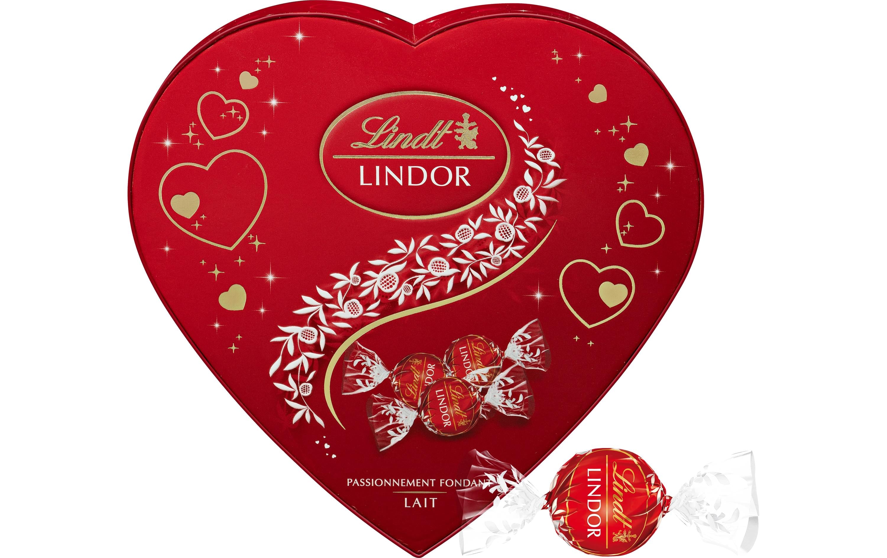 Lindt LINDOR Milch Herz 160 g