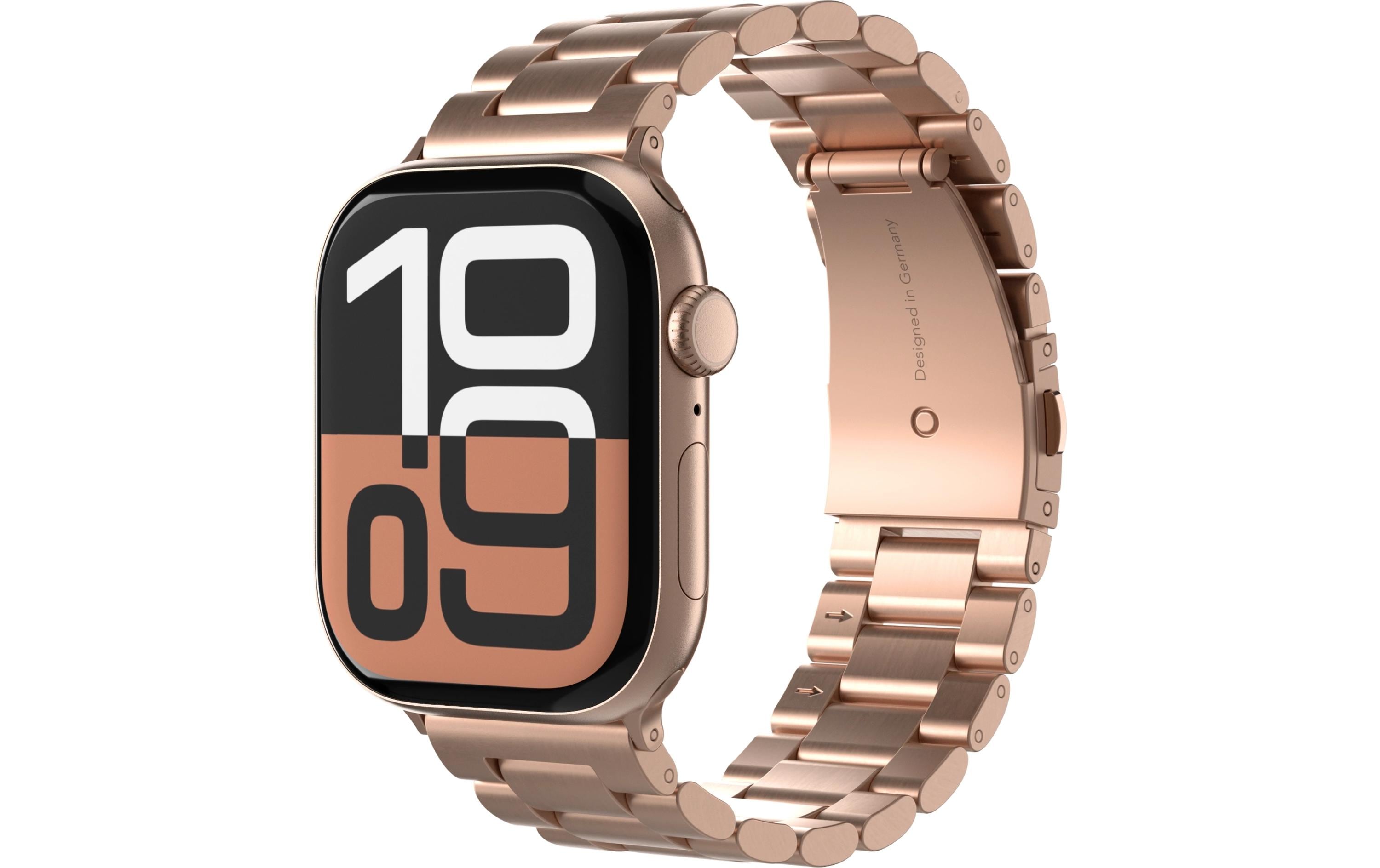 Vonmählen Link Bracelet 2, Rose Gold Apple Watch 44/45/46/49mm