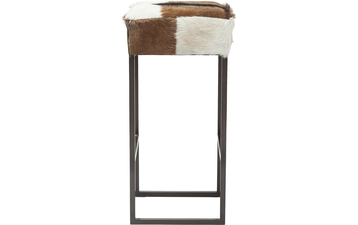 Kare Barhocker Country Life 106x48x48 cm (HxBxL), Kunstleder, Metall,